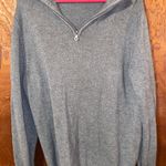 Croft & Barrow Gray Quarter Zip Sweater Photo 0