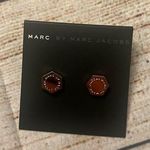 Marc by Marc Jacobs  Gold-Tone Hexagon Earrings Photo 0