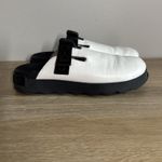 Sorel Viibe Clog Womens 10 White Leather Slingback Casual Platform Neutral Photo 2