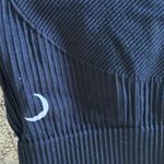 Zyia  Active Black Ribbed Compression Leggings Photo 2