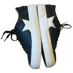 Boutique Star Sneakers Black & White Size 8.5 Photo 1