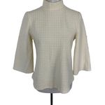 Anthropologie  W5 Pink Bell Sleeve Top Medium Long Sleeve Feminine Photo 2