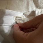 Madewell “The Perfect Vintage Jean” White Jeans Photo 4