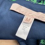 Hutch Halter Corset Floral Midi Dress Ruffle Hem Green Blue Size Medium Photo 12