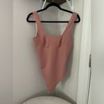 Parade Underwear NWOT Parade Pink Seamless Thong Tank Bodysuit Photo 2