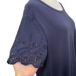 Kindred Bravely Eyelet Maternity Nursing Top T Photo 3