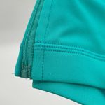 Marika Zip Front Sports Bra Padded Teal Green Blue Mesh High Impact Top Size M Size M Photo 7