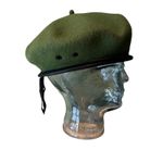 Rocawear VTG Olive Wool Beret Hat Y2K Streetwear Hip Hop Urban Fashion Cap 2000s Photo 4