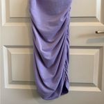 Princess Polly  BodyCon Ruched Lilac Purple Mini Dress Photo 3