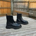 Circus by Sam Edelman Leslie Lug Sole Chelsea Bootie in black size 7 Photo 1