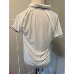 Mondetta  Women's White Short Sleeve Athletic Polo Shirt Golf Tennis Top‎ Photo 3