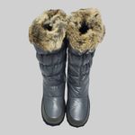 Spring Step Flexus  Women's Vanish Quilted Winter Snow Boots Size 9 Silver Photo 1