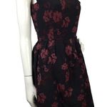 BB Dakota  Rose Jacquard Fit & Flare Mini Dress Pockets Photo 0