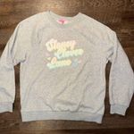 Stoney Clover Lane  Sweatshirt Gray/Pink/Blue Women's Size Large New with Tags Photo 1