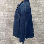 Soft Surroundings  Denim Button Down Shirt Photo 2