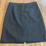 J.Crew  Wool The Pencil Skirt Black  - Size 10 Photo 0