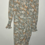 Mable Alejandra floral midi dress long sleeve‎ v Photo 0