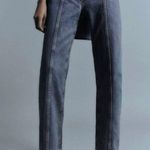 ZARA Blue Straight Jeans Photo 0