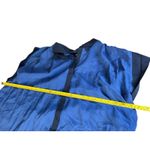 7 For All Mankind  Women's Blue Sleeveless Collared Blouse Top‎ Photo 6