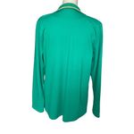 Quacker Factory Womens Two Piece Set Tank Zip Up Jacket Size M Rhinestones Green Photo 6