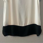 ⭐️I.N. studio white and black colorblock short sleeve blouse size XL Photo 15