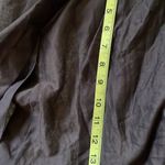 Diane Von Furstenberg DVF Made in Italy lightweight brown silk blend button down swim cover dress Photo 6