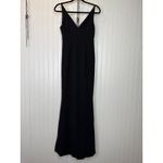 Lulus NWOT  Melora Black Sleeveless Maxi Dress Wedding Holiday Banquet Size S Photo 1