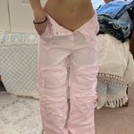 ZARA Pink  cargo pants Photo 2