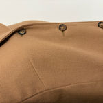 White Stag Vintage  100% Wool Tan Button Up Pea Coat Sz 8 Photo 1