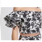 DO+BE NWT Blouse Crop Off The Shoulder Top Resort Wear Ruffle Small Photo 2