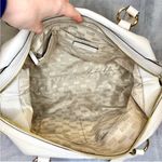 Michael Kors NWT Fulton Vanilla Leather Large Satchel Photo 11