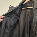 barney's new york Barneys Original New York Biker Leather Jacket Size XXS Great Condition Photo 4