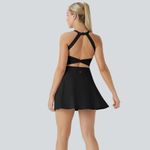 Halara  - Softlyzero Airy Backless Twisted Cool Touch Dance Active Dress Photo 1