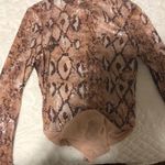 Honey Punch Super Cute Snake Skin Bodysuit Photo 0