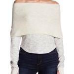 Free People Over It Pullover Off The Shoulder Long Sleeve top Photo 0