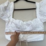 House Of CB  SAMAYA WHITE‎ GATHERED TOP NWOT size XL Photo 10