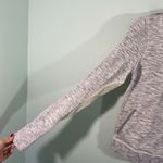 Free People FP Movement Heather Grey Markle Mesh Half Zip Hoodie Size M Photo 4