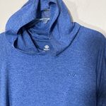 Mofiz Women's Blue Hoodie shirt Long Sleeve Top Yoga Lounge Comfort Sz S Photo 1