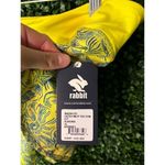 Rabbit NWT Lined Catch Me If You Can Aurora Yellow Printed Shorts Sz XL Photo 1