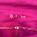 Lululemon  Womens Crop Leggings Scalloped Purple 4 Photo 3