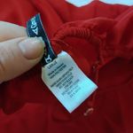Rampage Size Large Red Stretchy Lingerie Tope Frilly Sexy Cute Sheer Honeymoon Photo 4