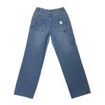 Union Bay Y2K High Rise Loose Carpenter Wide Leg Baggy Jeans Size 26 Photo 1
