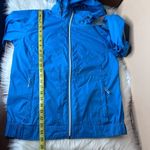 Columbia Omni-Shield Blue Outdoor Packable Windbreaker Rain Jacket Size Medium Photo 9