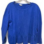 Caslon  Royal Blue Long Sleeve Top Photo 0