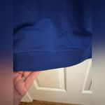 Ellos Plus French Terry Zip Pocket Tunic Dress Size L 18/20 Cobalt Blue Photo 5