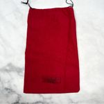 Valentino Garavani Vintage Suede T Strap Side Cut Out Sandal Heel Black Y2K 37.5 Size 6.5 Photo 11