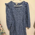 J.Crew  Navy Floral dress XXL Photo 0
