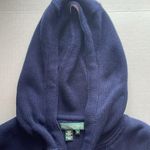 Ralph Lauren Lauren Jeans Company Navy Toggle Button Hoodie Cardigan Pockets XS Photo 6