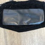 Victoria's Secret Luxe Velvet Tote Velour Bag Logo Holiday Sparkle Bling Photo 3