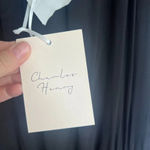 Charles Henry NWT Black Short Sleeve Blouson Off Shoulder Jumpsuit Size XL Photo 7